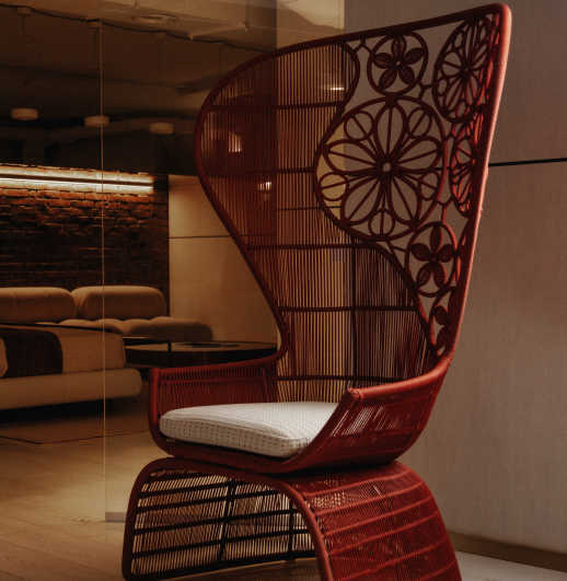 Шоурум B&B Italia в Казахстане — интерьер